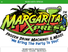 Tablet Screenshot of margaritaxpress.com